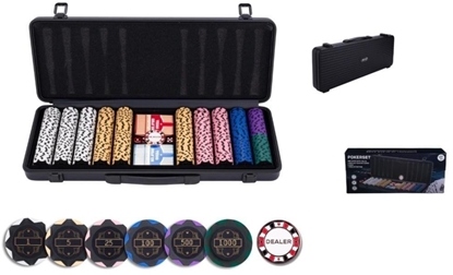Изображение Zestaw do pokera 500 Exclusive nominay