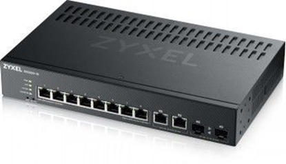 Attēls no ZYXEL GS2220-10,EU REGION,8-PORT GBE L2 SWITCH WITH GBE UPLINK (1 YEAR NCC PRO PACK LICENSE BUNDLED) (5Y WARRANTY)