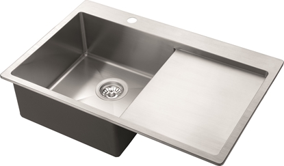 Изображение Zlewozmywak Aquasanita Nerdijanio plieno virtuvin plautuv Aquasanita Luna LUN101N-L