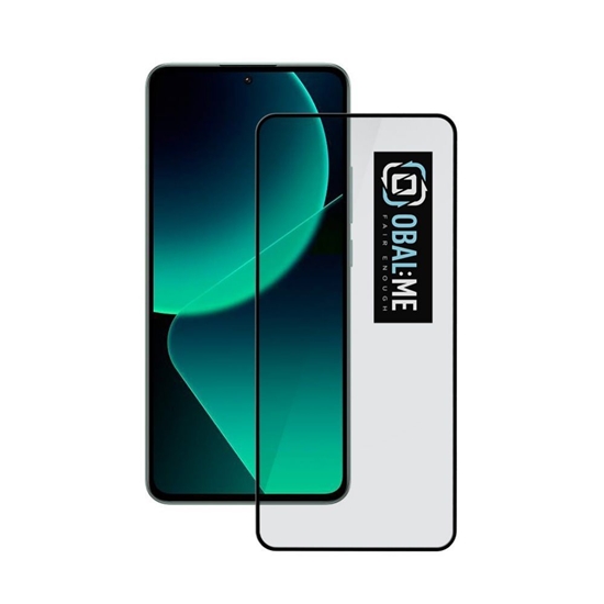 Picture of - OBAL:ME 5D Glass Screen Protector for Xiaomi 13T Black