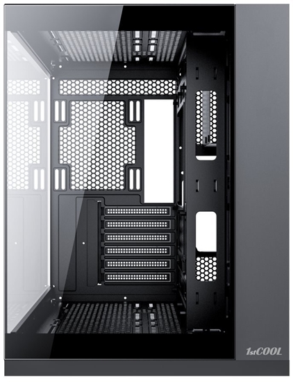 Picture of 1stCOOL skí DREAMER, Mid Tower, AU, USB 3.0, USB-C, 3x 120mm ARGB Fan, erná