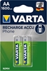 Изображение 1x2 Varta Professional Accu NiMH 1600 mAh AA Phone Power