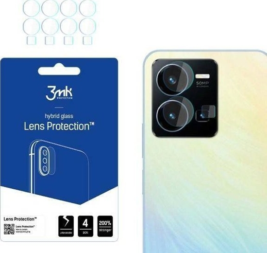 Изображение 3MK 3MK Lens Protect Vivo Y22s Ochrona na obiektyw aparatu 4szt