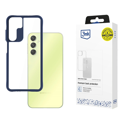 Attēls no 3mk Satin Armor Case+ Blue for Samsung Galaxy A25 