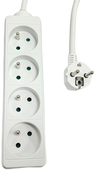 Picture of 4-way Power Strip French Type