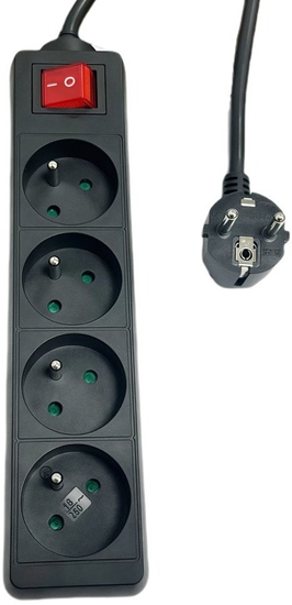 Picture of 4-way Power Strip on/off