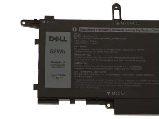 Picture of 52Wh 4-cell lithium-ion battery for laptops
