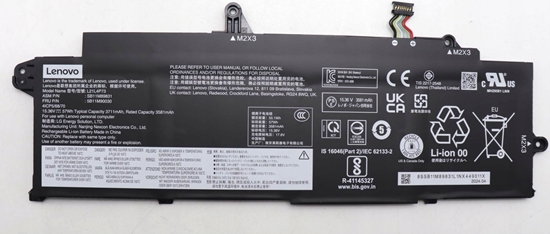 Picture of 57Wh 4-cell Li-ion internal