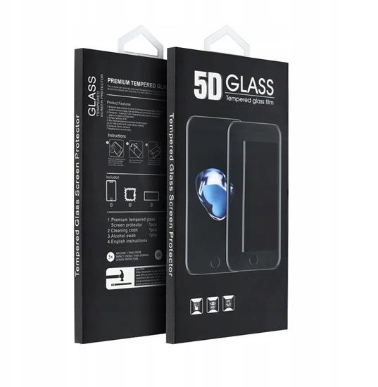 Picture of 5D Full Glue Tempered Glass - do Honor 300 czarny