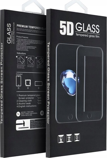 Picture of 5D Full Glue Tempered Glass - do Samsung Galaxy A06 4G / A06 5G czarny