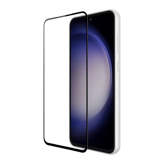 Изображение 6D 0.4mm Aizsargstikls ar Melnu rāmīti priekš Samsung Galaxy S25 FE S731B / A55 5G A556 / A35 5G A356