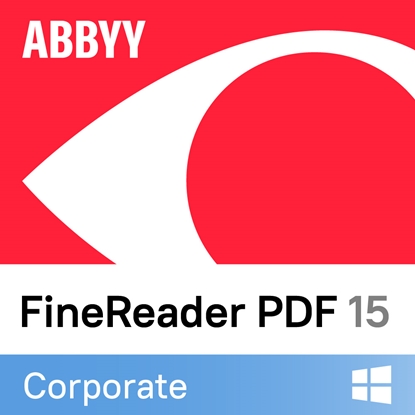 Attēls no ABBYY FineReader PDF 15 Corporate, Single User License (ESD), Subscription 1 year
