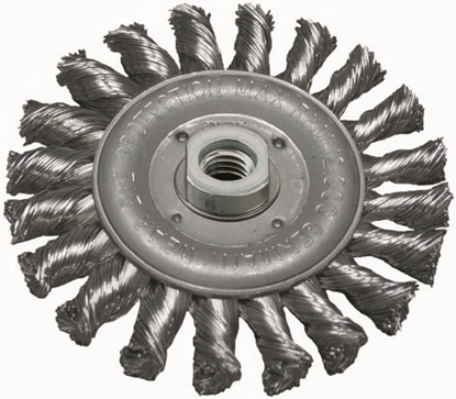 Picture of Abraboro Szczotka tarczowa 125mm z otworem 22,2mm splatana (AB90416421)