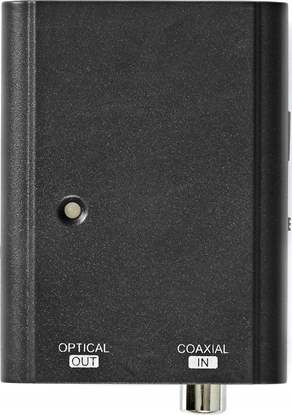 Attēls no Adapter AV Nedis Nedis ACON2505BK konwerter plików audio Czarny