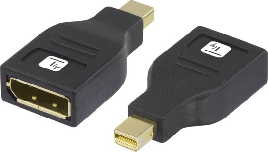 Picture of Adapter AV Techly TECHLY Adapter DisplayPort F auf Mini DisplayPort M 4K schwarz