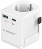 Picture of Adapteris Gembird Grounded Universal Travel Adapter 20W