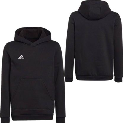 Изображение Adidas 7Bluza adidas ENTRADA 22 Hoody H57516 H57516 czarny 128 cm