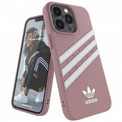 Attēls no Adidas Adidas OR Moulded Case PU iPhone 13 Pro / 13 6,1" różowy/pink 47808
