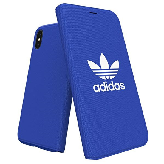 Изображение Adidas Booklet Case Canvas iPhone X|Xs blue|niebie