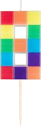 Изображение Adikbal wieczka cyferka klocki nr 8, 7 cm one size