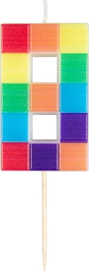 Изображение Adikbal wieczka cyferka klocki nr 8, 7 cm one size