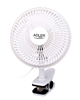 Изображение Adler | Fan with clip | AD 7317 | Table Fan | White | Diameter 15 cm | Number of speeds 2 | 30 W | No