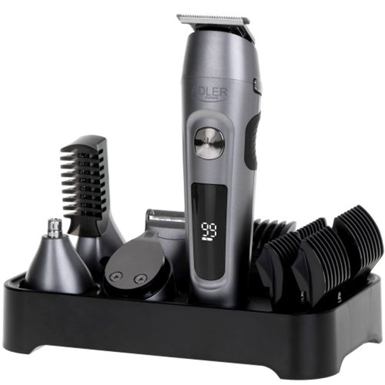 Изображение Adler | Grooming 6 in 1 Set | AD 2944 | Cordless | Number of length steps 6 | Stainless Steel/Black