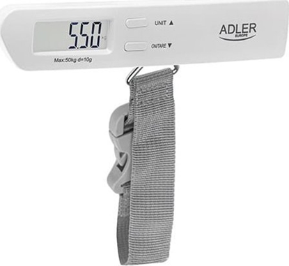 Attēls no Adler | Travel Luggage Scale | AD 8191 | Maximum weight (capacity) 50 kg | Accuracy 10 g | Grey