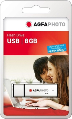 Attēls no AgfaPhoto USB 2.0 silver     8GB