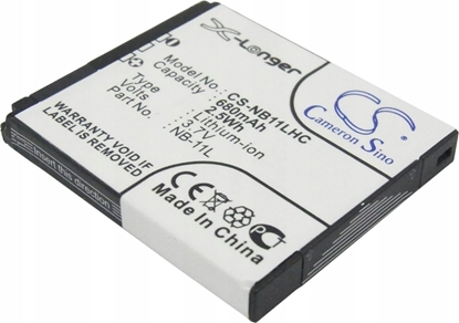 Picture of Akumulator Cameron Sino Akumulator Bateria Typu Nb-11l / Nb-11lh / Nb11l Do Canon / Cs-nb11lhc