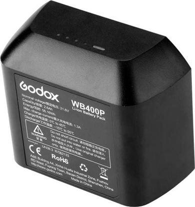 Изображение Akumulator GODOX Akumulator Godox WB400P do lamp byskowych Godox AD400 Pro