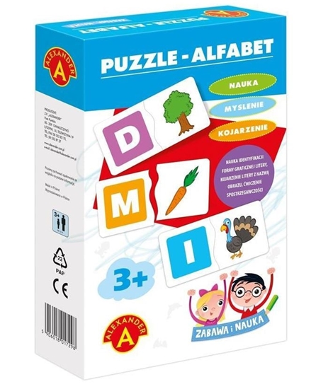 Picture of Alexander Puzzle Alfabet-Zabawa i Nauka (1828)