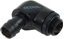 Attēls no Alphacool Alphacool HF Anschluss gerade G1/4 Zoll AG auf 10mm ID, 90 Grad - schwarz