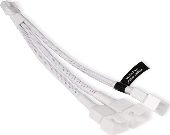 Picture of Alphacool Alphacool Y-Splitter 4-Pin auf 3x 4-Pin PWM 15cm - weiß