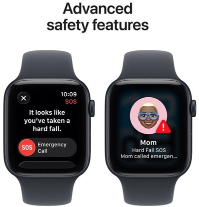 Attēls no Apple watch SE3 GPS 44mm midnight