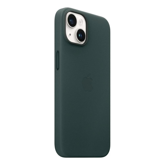 Изображение Apple Etui Apple MPP53FE/A iPhone 14 6.1"       MagSafe zielony/forest green Leather Case
