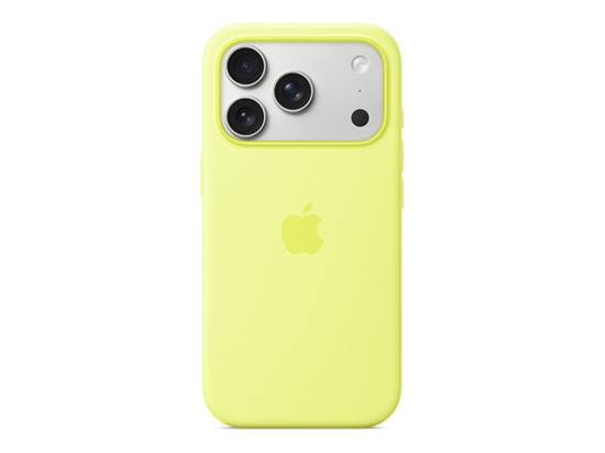 Изображение Apple MGFF4ZM/A Silicone Case with MagSafe for iPhone 17 Pro / Neon Yellow