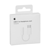 Picture of Adapteris Apple USB-C Male - 3.5mm Female White