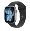 Attēls no APPLE WATCH SERIES 11 GPS 46MM SPACE GREY ALUMINIUM CASE WITH BLACK SPORT BAND S/M MEV04WF/A