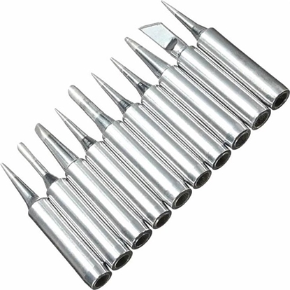 Attēls no Aptel Zestaw 10 Grotów do Lutownicy Grzakowej stalowe 10sztuk NZ23