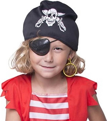 Изображение Arpex Oko i kolczyk pirata - opaska piracka - 1 szt. uniwersalny