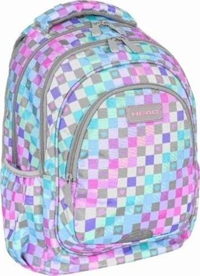 Изображение Astra Plecak dwukomorowy Head Checkered Hearts AB330