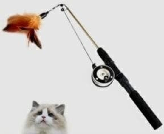 Изображение ATL ZW10 Zabawka dla kota wdka piórko