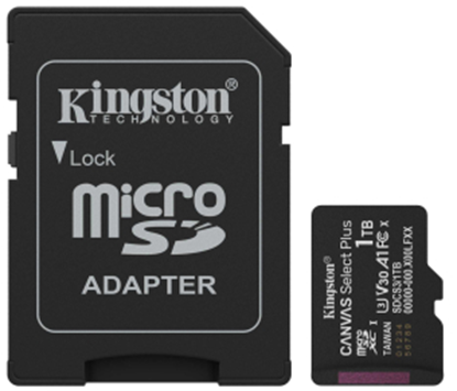 Picture of Atmiņas karte Kingston MicroSDXC 1TB Canvas Select Plus