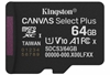 Picture of Atmiņas karte Kingston MicroSDXC 64GB Canvas Select Plus bez adaptera