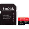 Picture of Atmiņas karte Sandisk Extreme PRO microSDXC 512GB + SD Adapter 