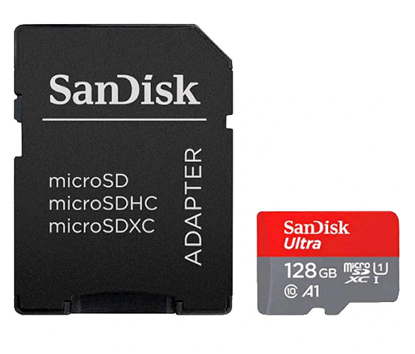 Attēls no Atmiņas karte Sandisk Ultra microSDXC 128GB + SD Adapter