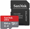 Picture of Atmiņas karte Sandisk Ultra microSDXC 64GB + Adapter