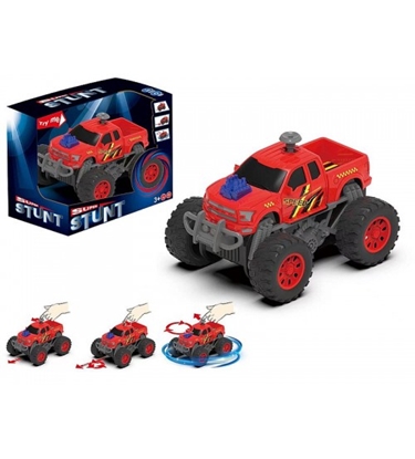 Picture of Auto uz baterijām, rotējošs 360°, skaņa, gaisma 17 cm 612792