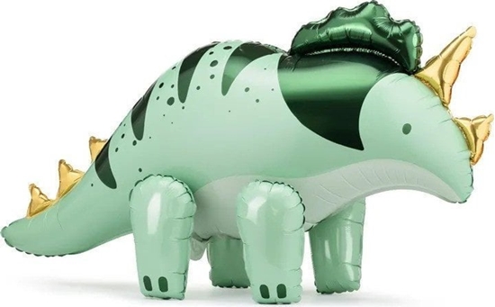 Изображение Balon foliowy Dinozaur zielony duy park jurajski